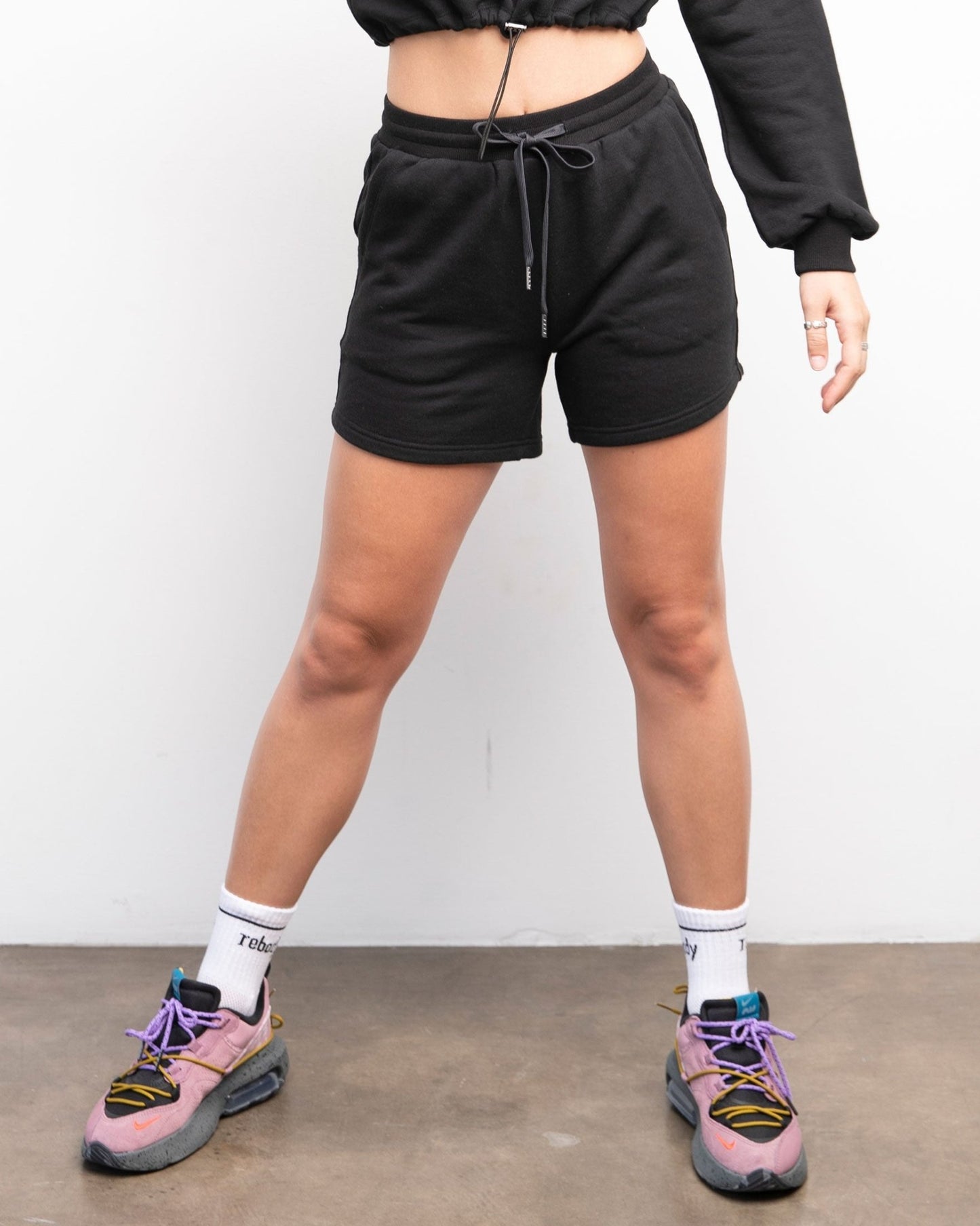 Rebody French Terry Biker Sweatshorts - Eco4life Clothing and Accessories