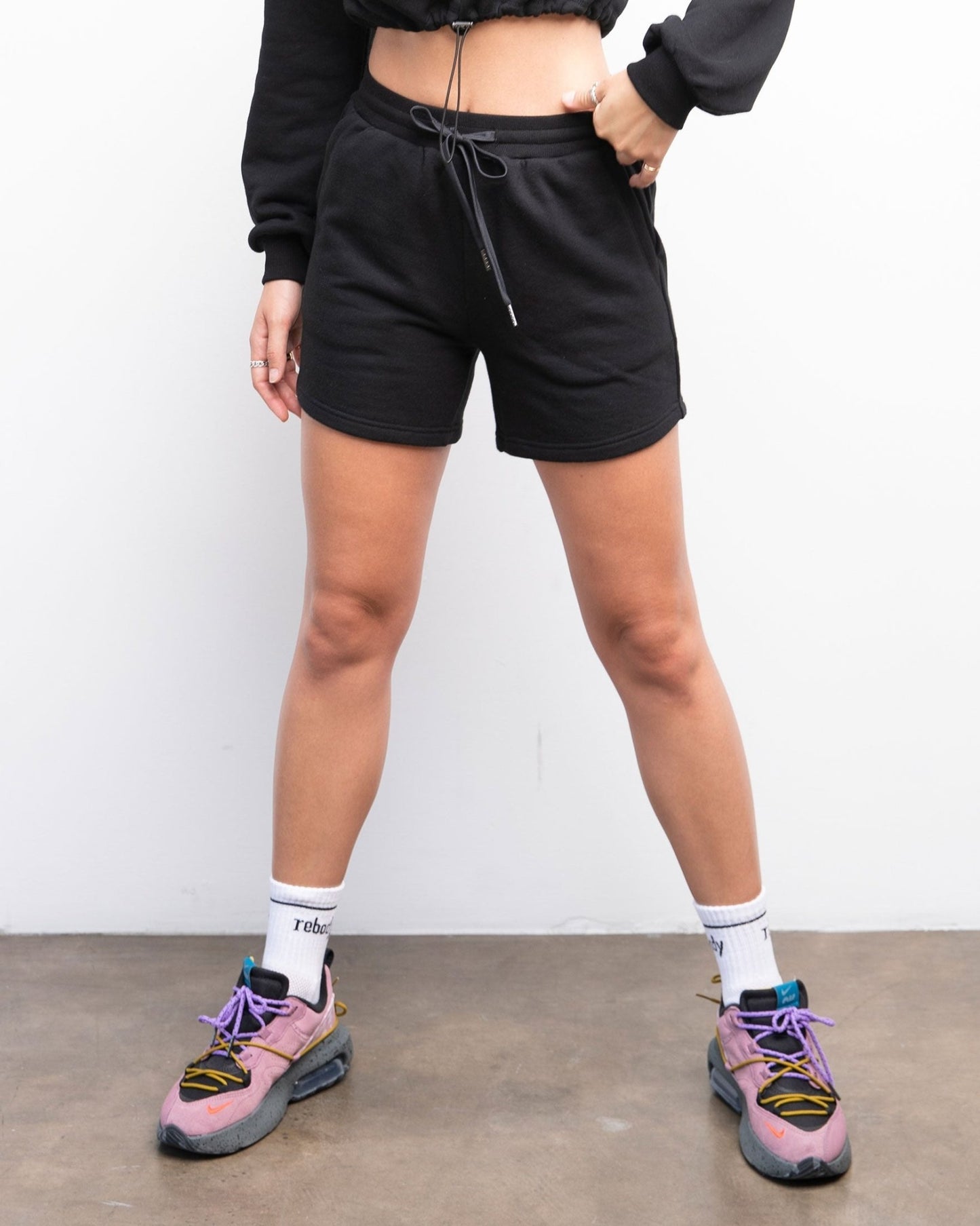Rebody French Terry Biker Sweatshorts - Eco4life Clothing and Accessories