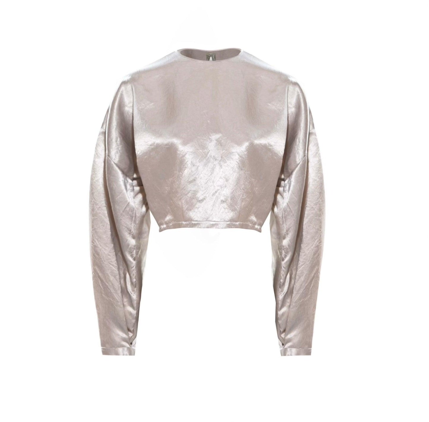 Sophie Beige Crop Top - Eco4life Clothing and Accessories