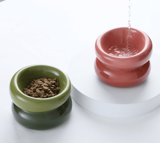 Soufflé Pet Bowl - Amber Orange - Eco4life Clothing and Accessories