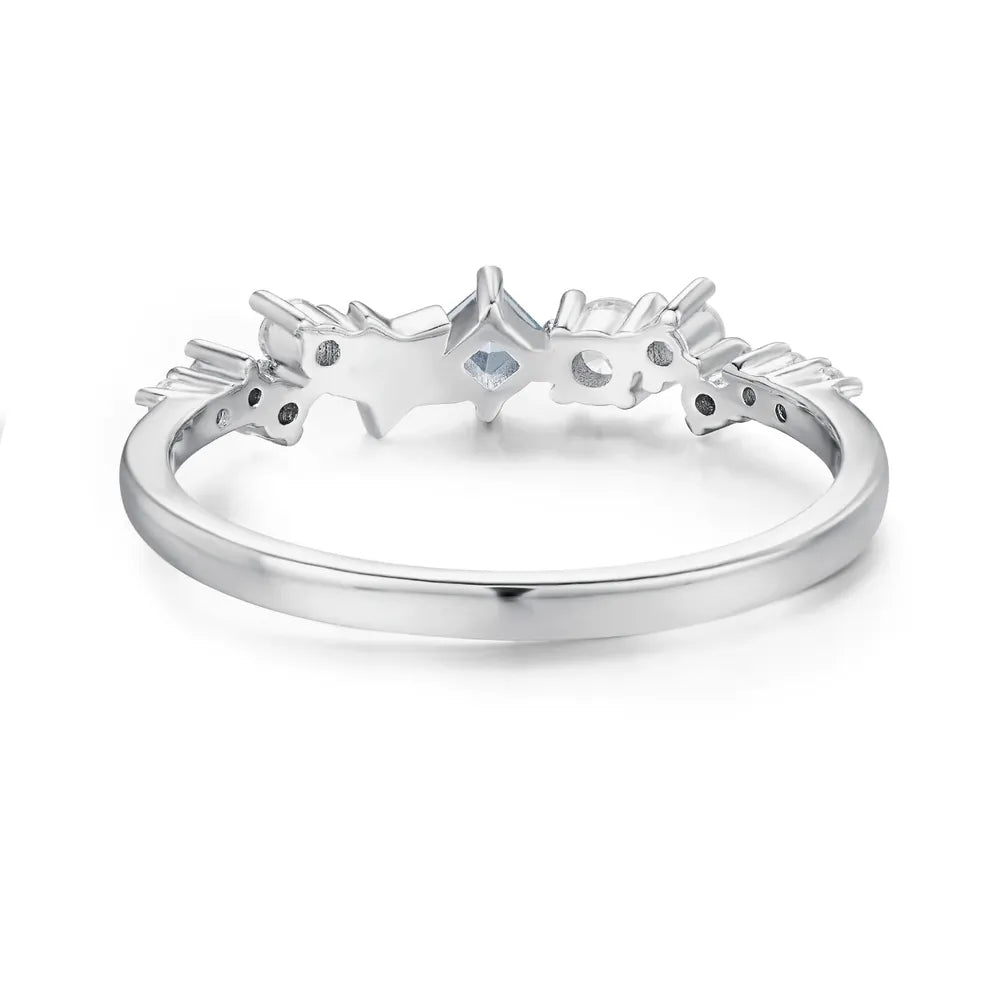Star Inlaid Zircon Ring - Eco4life Clothing and Accessories