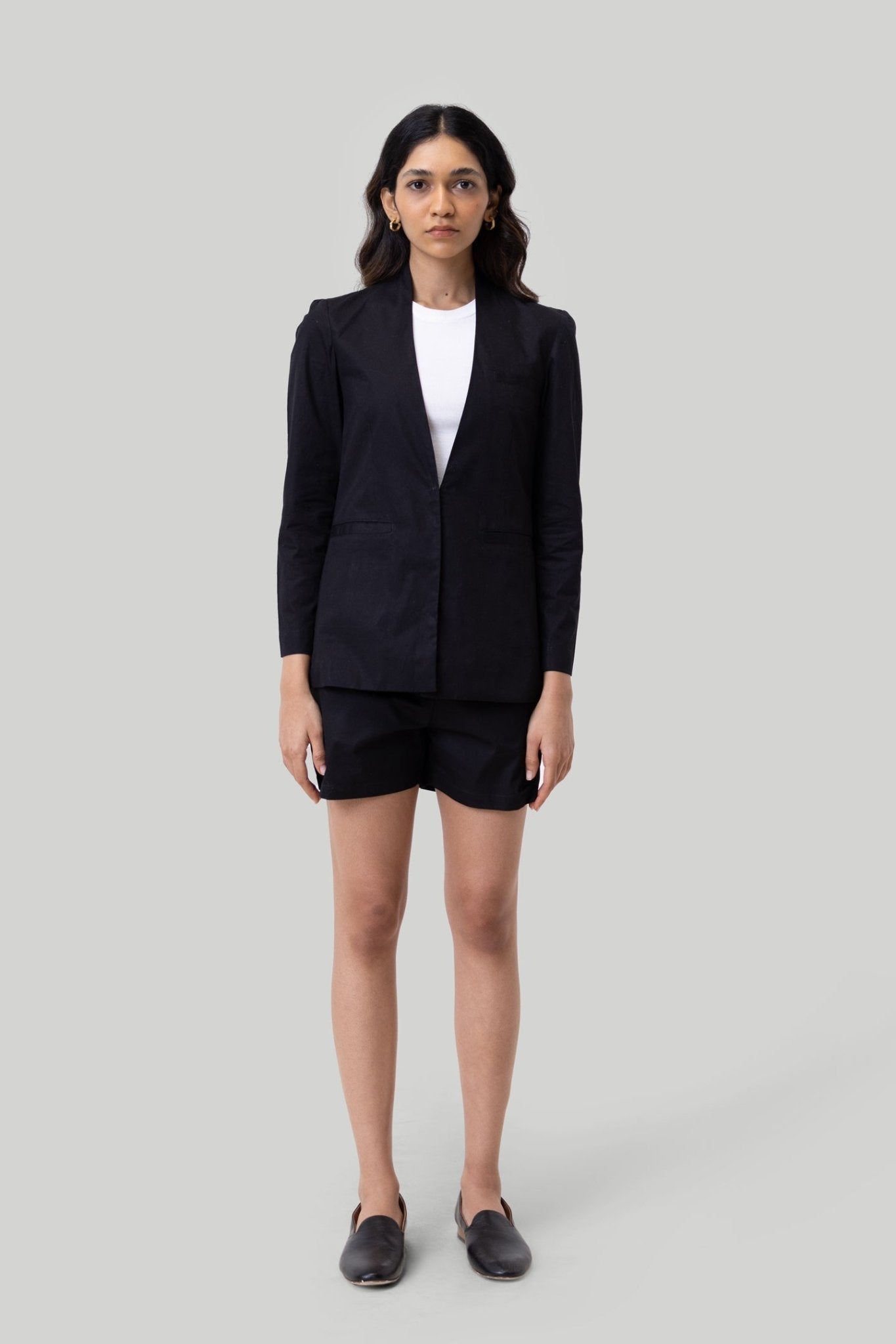 Summer Heat Blazer in Black - Eco4life Clothing and Accessories
