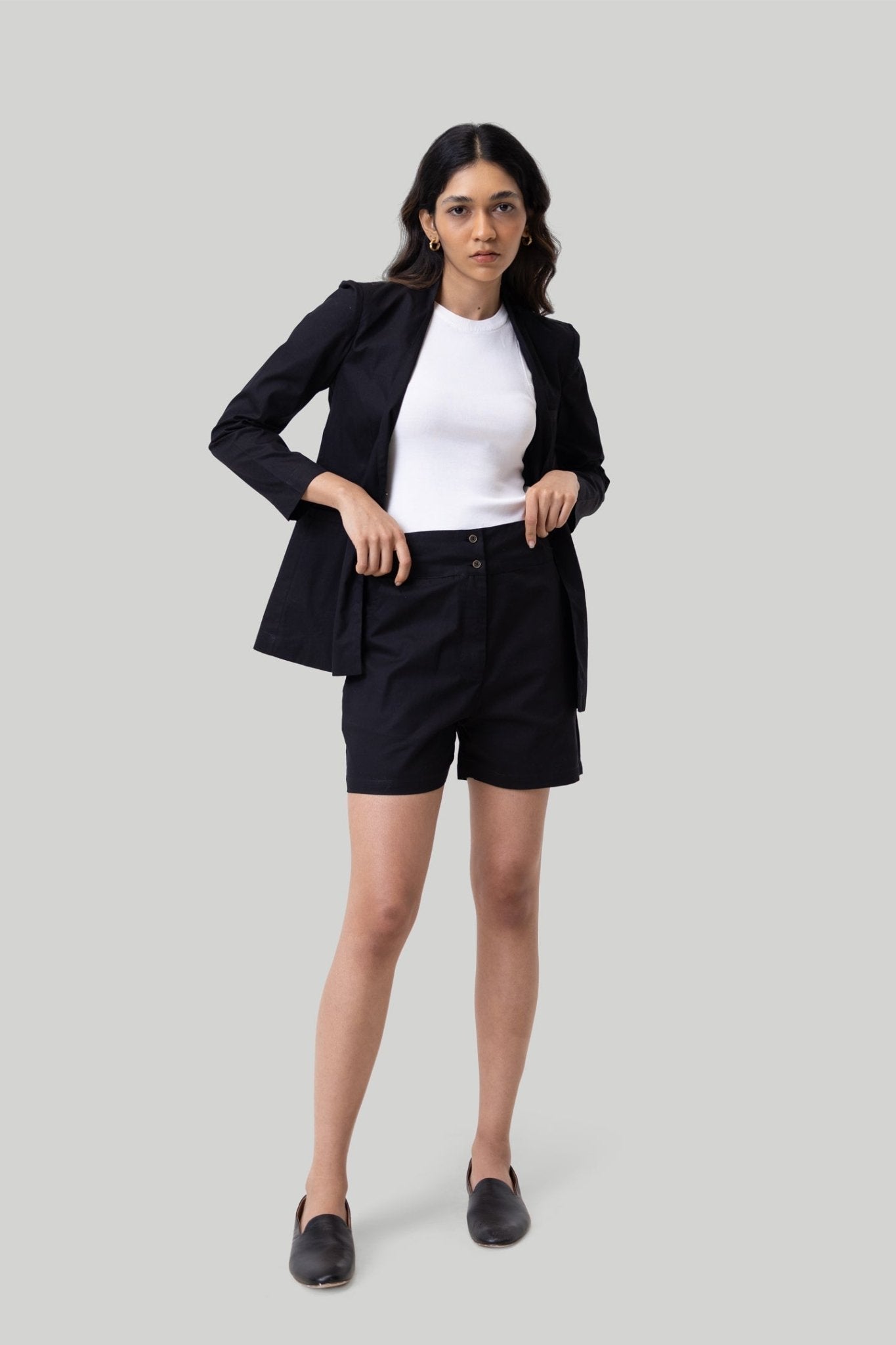 Summer Heat Blazer in Black - Eco4life Clothing and Accessories