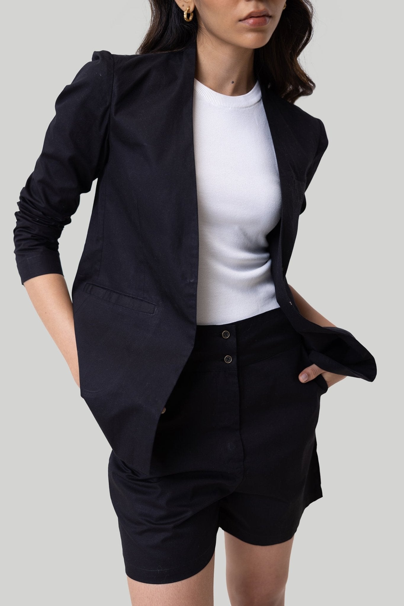 Summer Revival Set in Black - Eco4life Clothing and Accessories