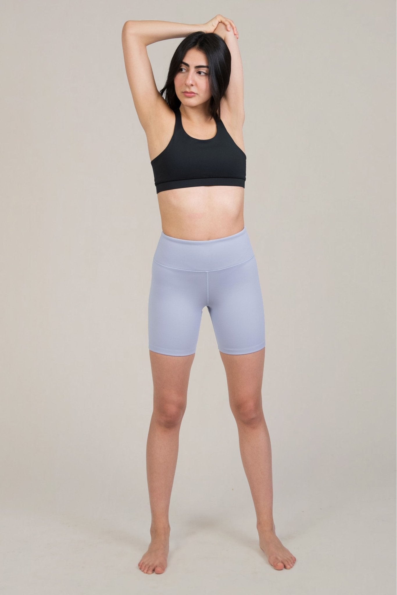the high - waist biker short - Eco4life Clothing and Accessories