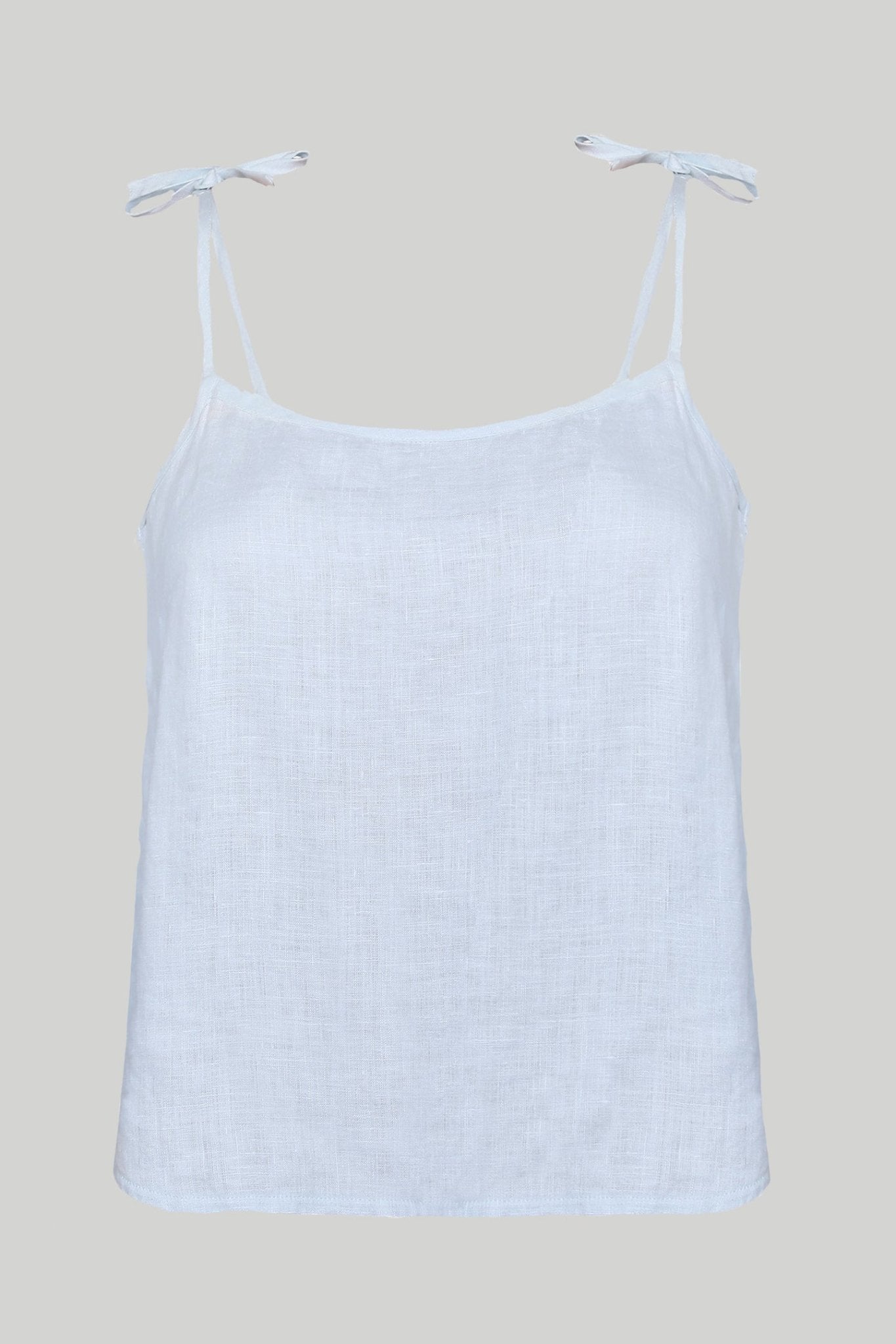 Tie - up Camisole in Blue - Eco4life Clothing and Accessories
