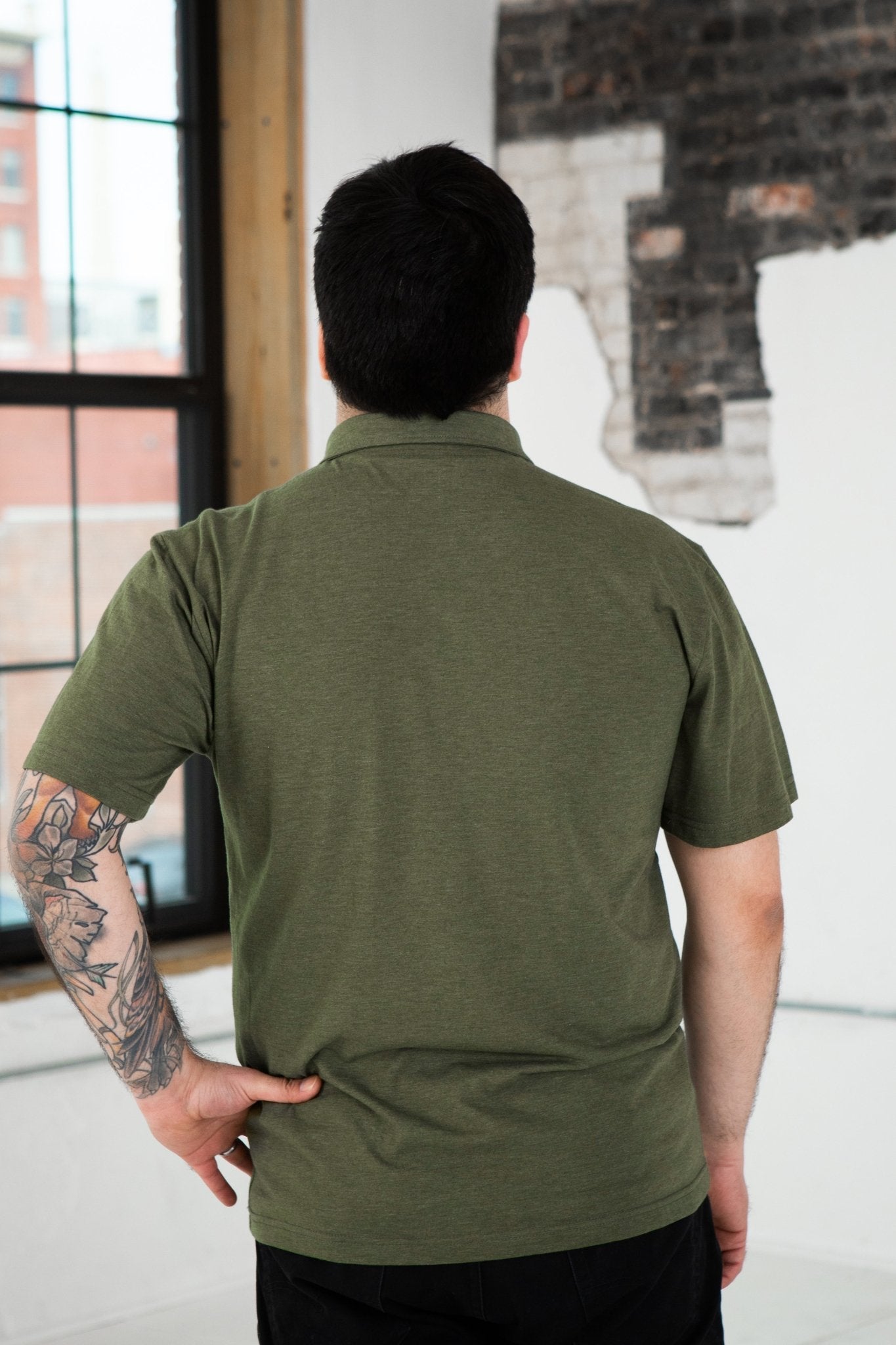 Unisex Eco - Triblend Polo - Eco4life Clothing and Accessories
