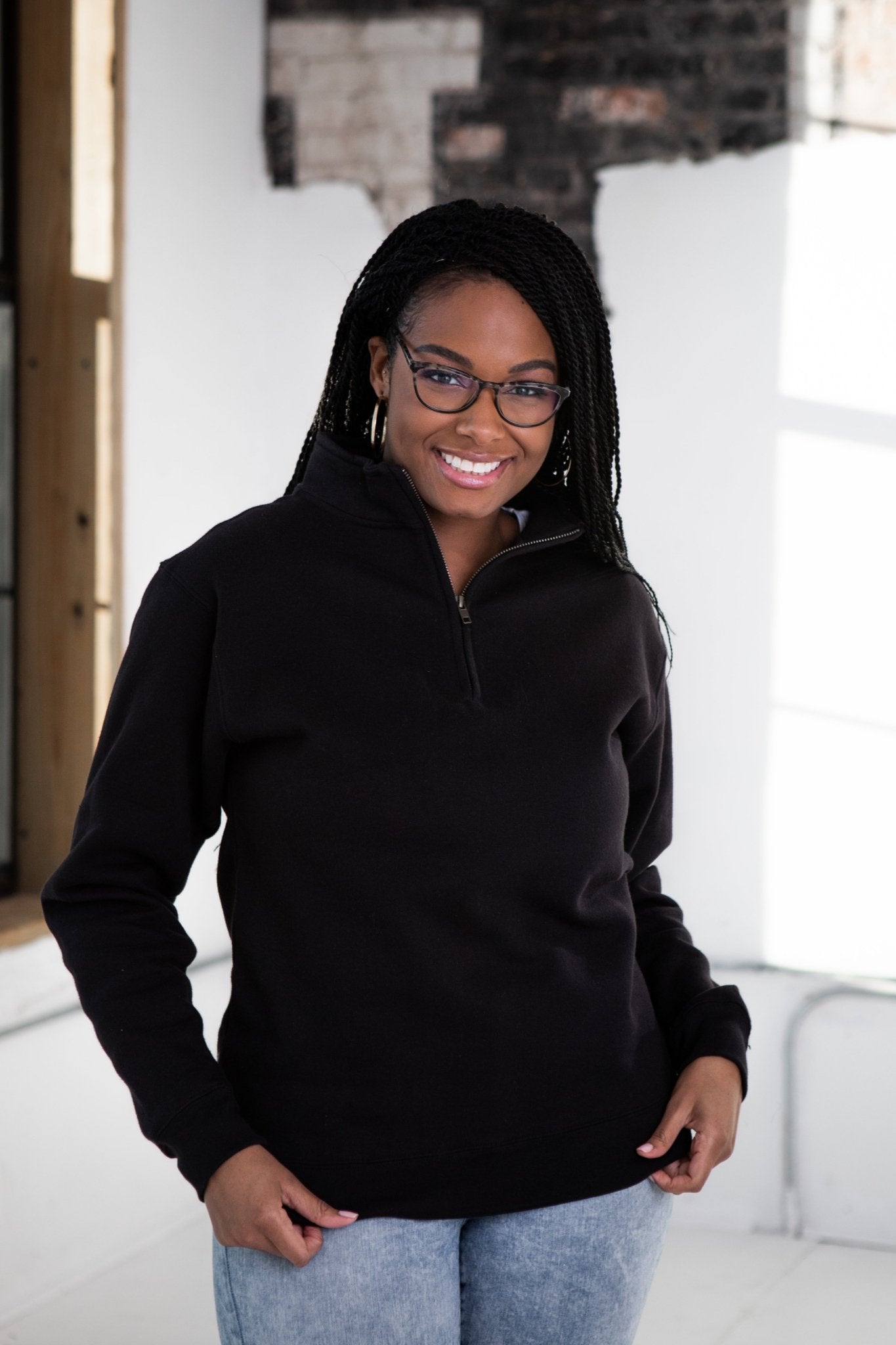 Unisex Fleece 1/4 Zip - Eco4life Clothing and Accessories