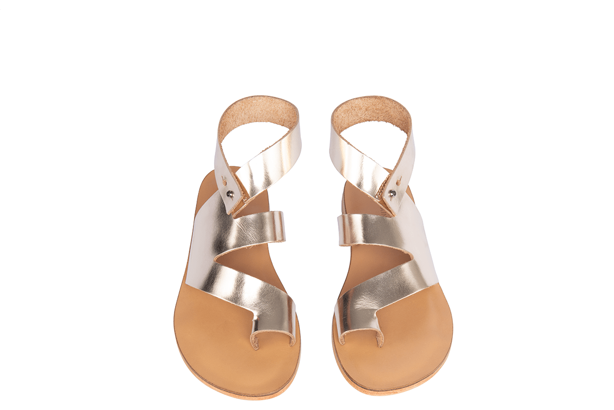 Vera Sandal - Gold - Eco4life Clothing and Accessories