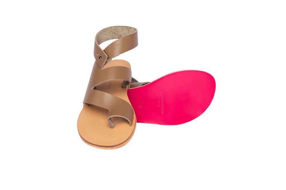 Vera Sandal - Khaki Green - Eco4life Clothing and Accessories