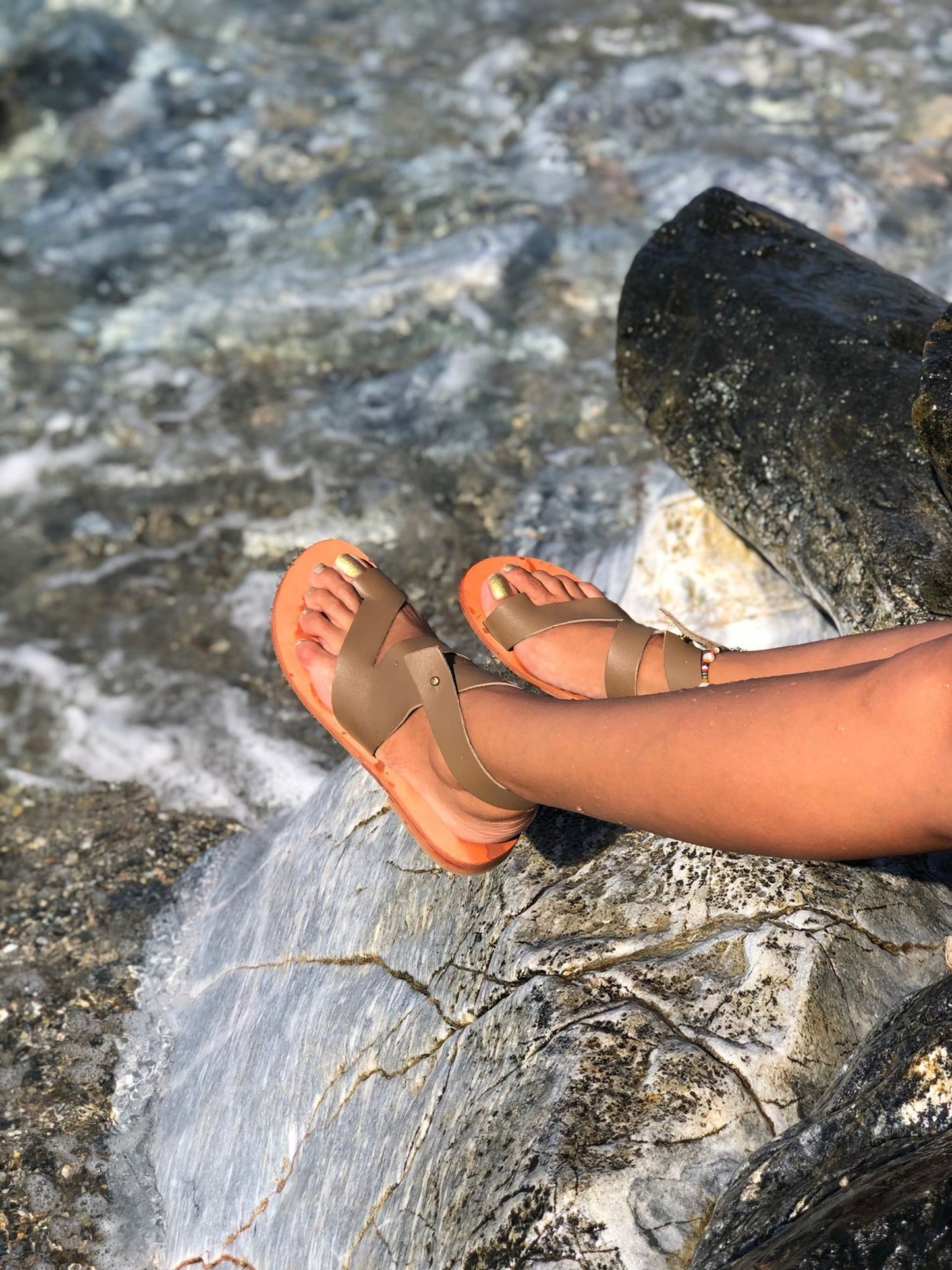 Vera Sandal - Khaki Green - Eco4life Clothing and Accessories
