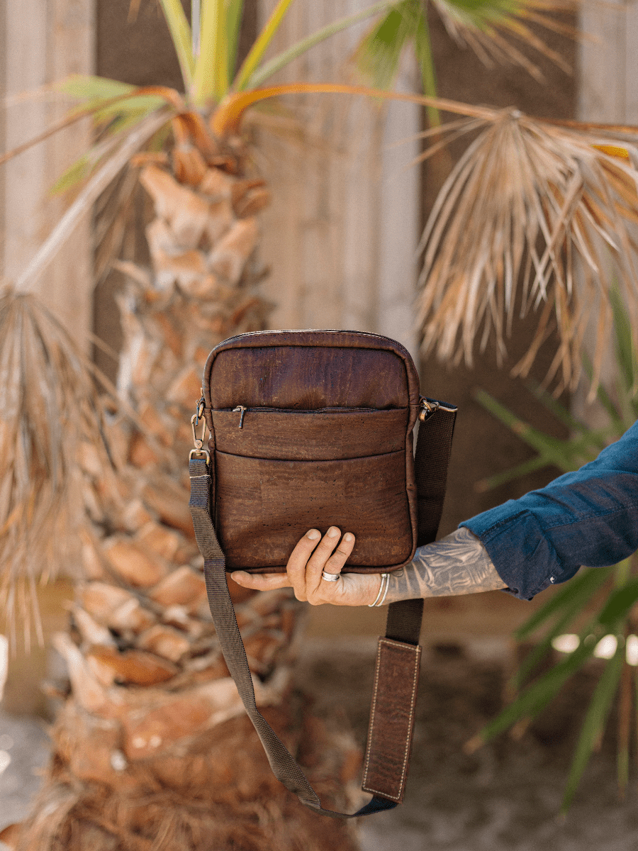 Voyager Men's Satchel - Eco4life Clothing and Accessories