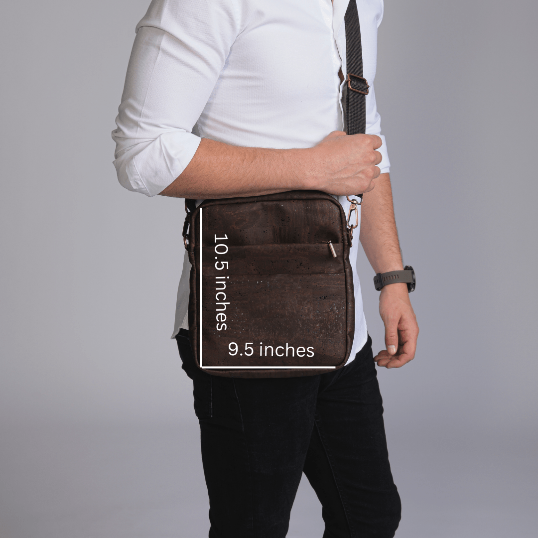Voyager Men's Satchel - Eco4life Clothing and Accessories