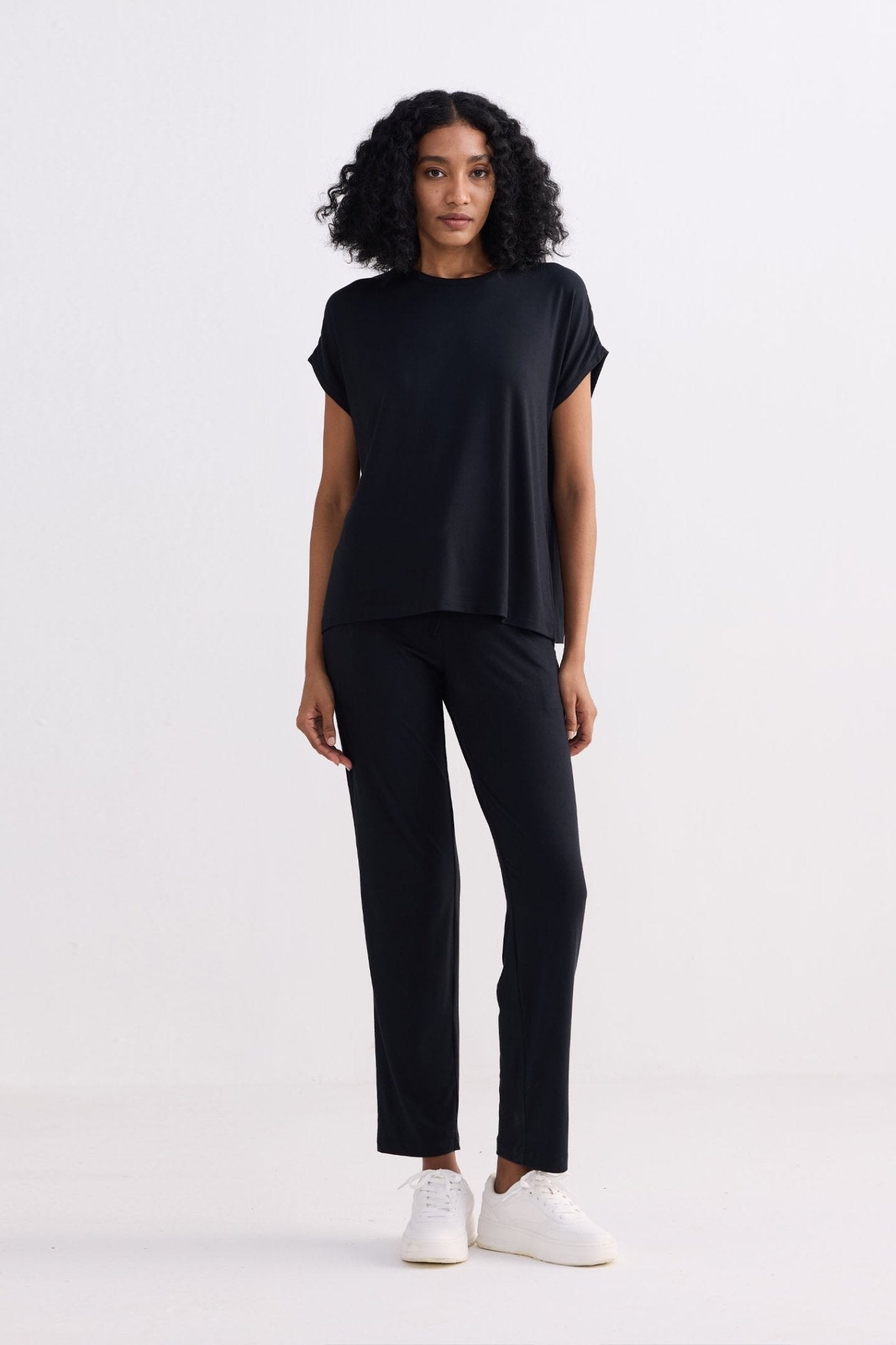 Wide Leg Pant in Black - Eco4life Clothing and Accessories