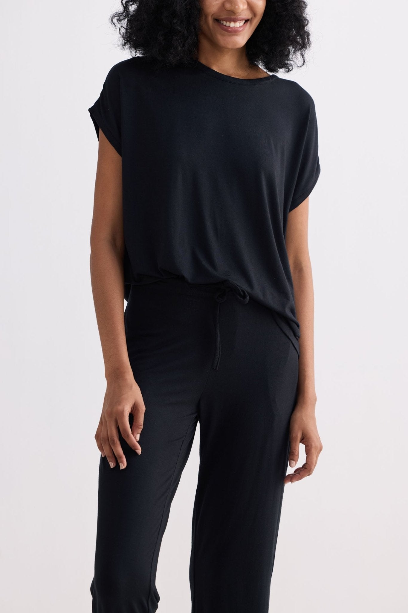 Wide Leg Pant in Black - Eco4life Clothing and Accessories
