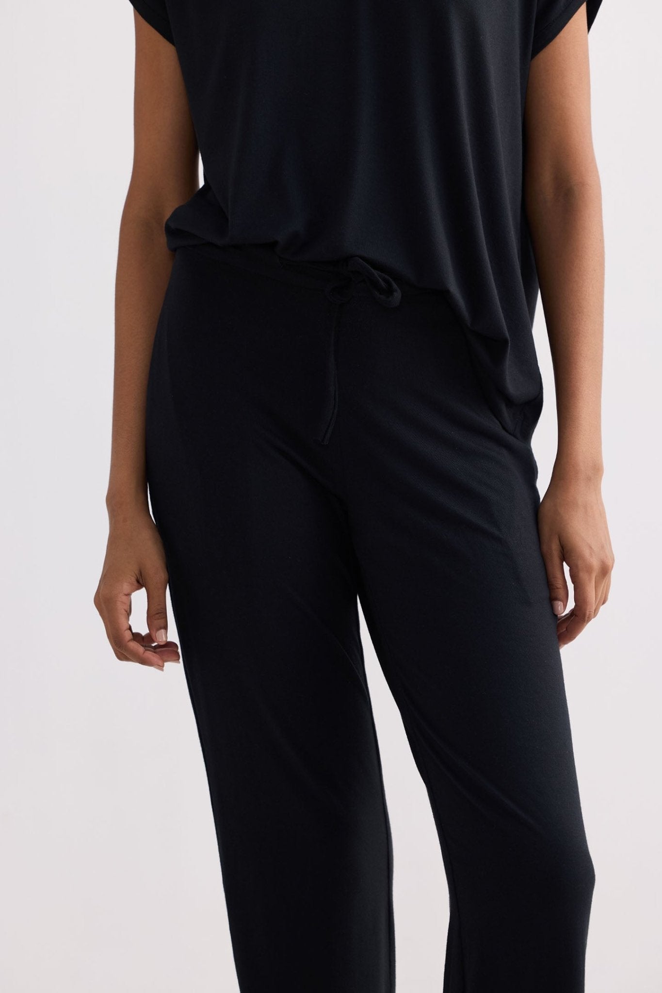 Wide Leg Pant in Black - Eco4life Clothing and Accessories