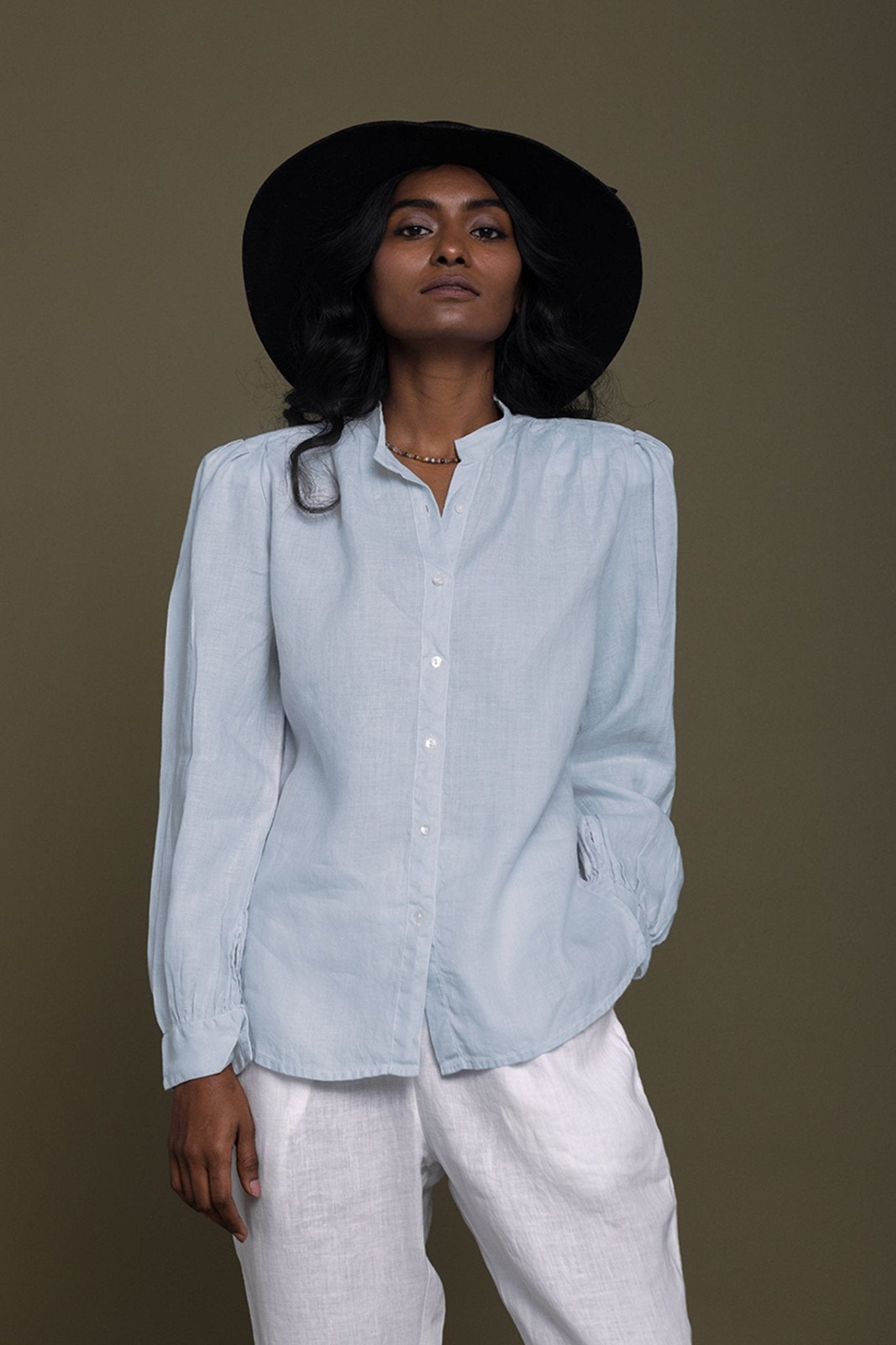 Wild River Shirt in Blue - Eco4life Clothing and Accessories