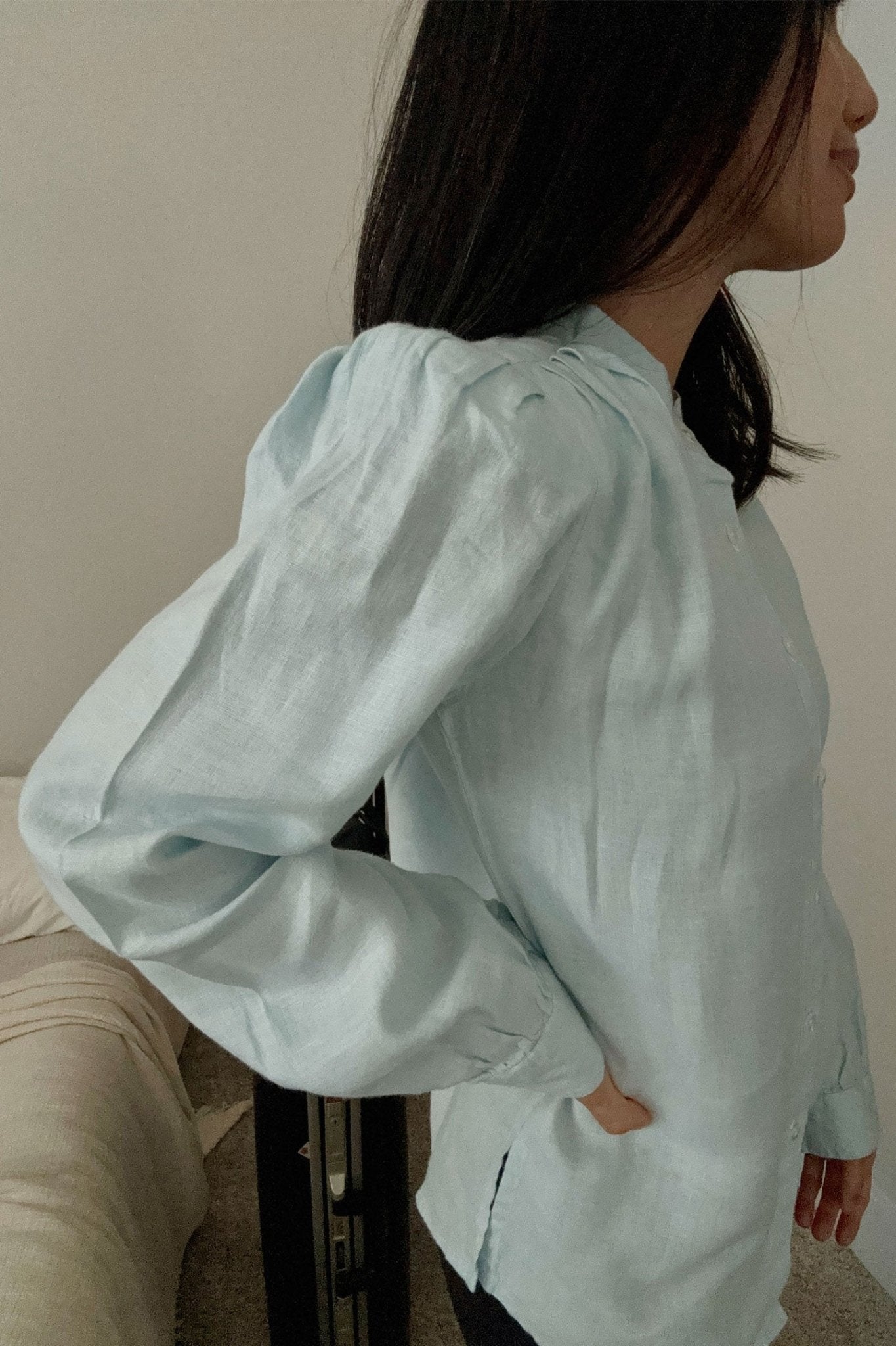Wild River Shirt in Blue - Eco4life Clothing and Accessories