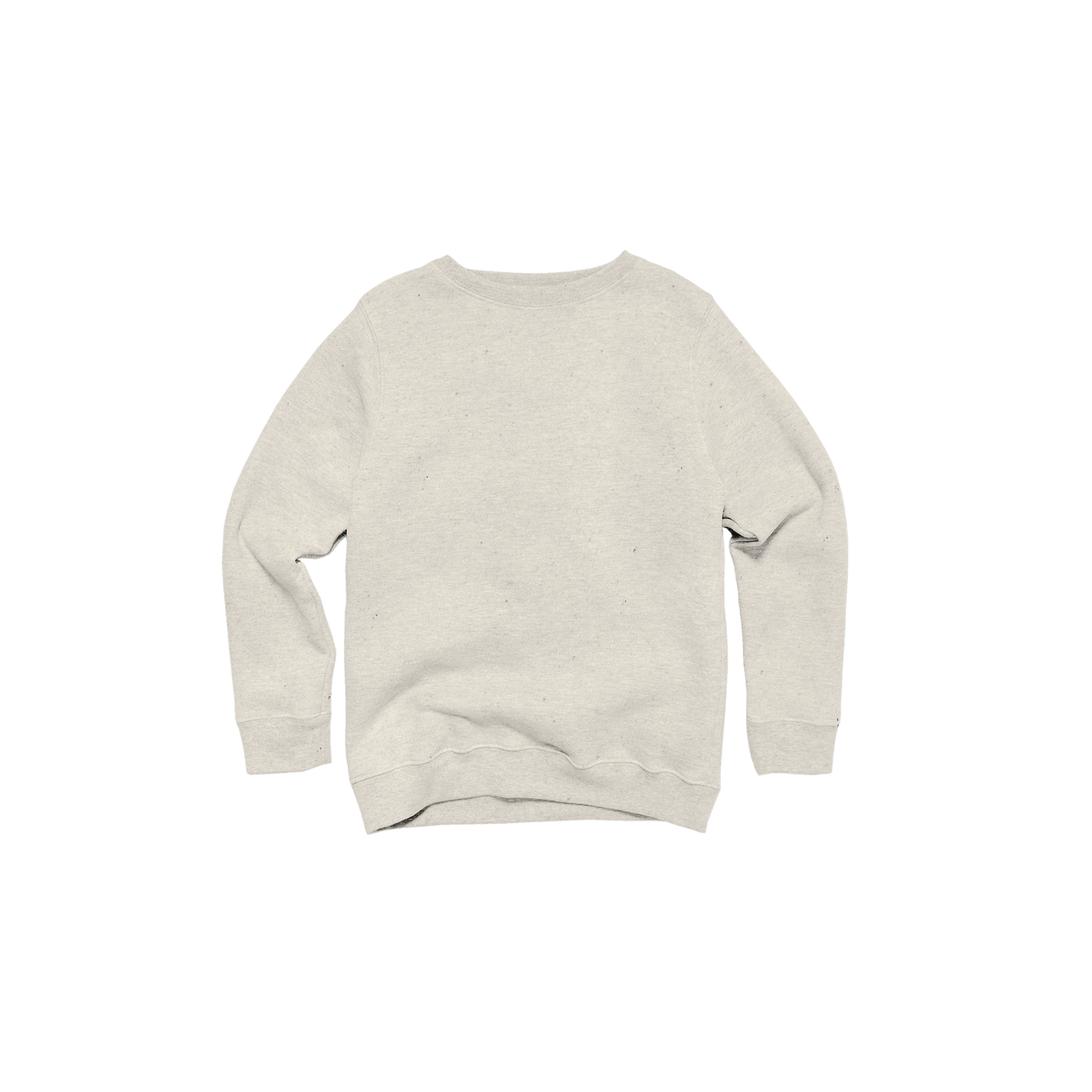 Youth Heathered Fleece Crew - Eco4life Clothing and Accessories