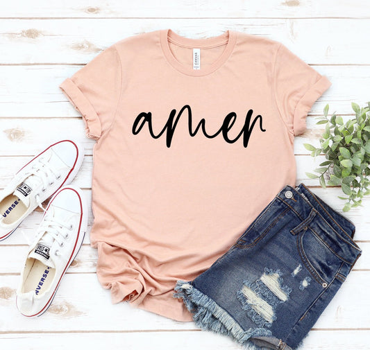 Amen T-shirt - Eco4life Clothing and Accessories