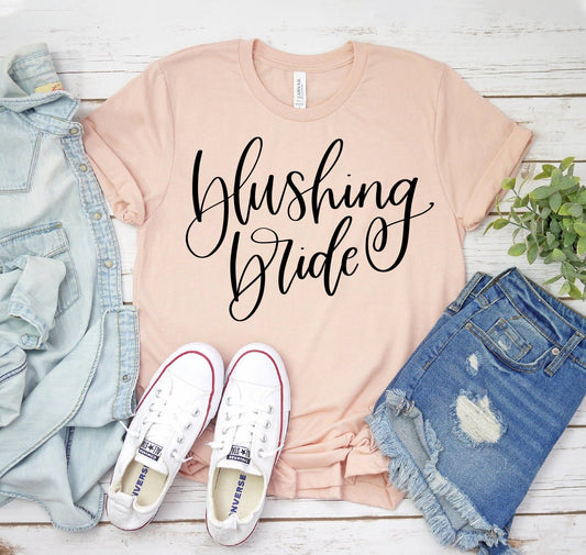 Blushing Bride T-shirt - Eco4life Clothing and Accessories