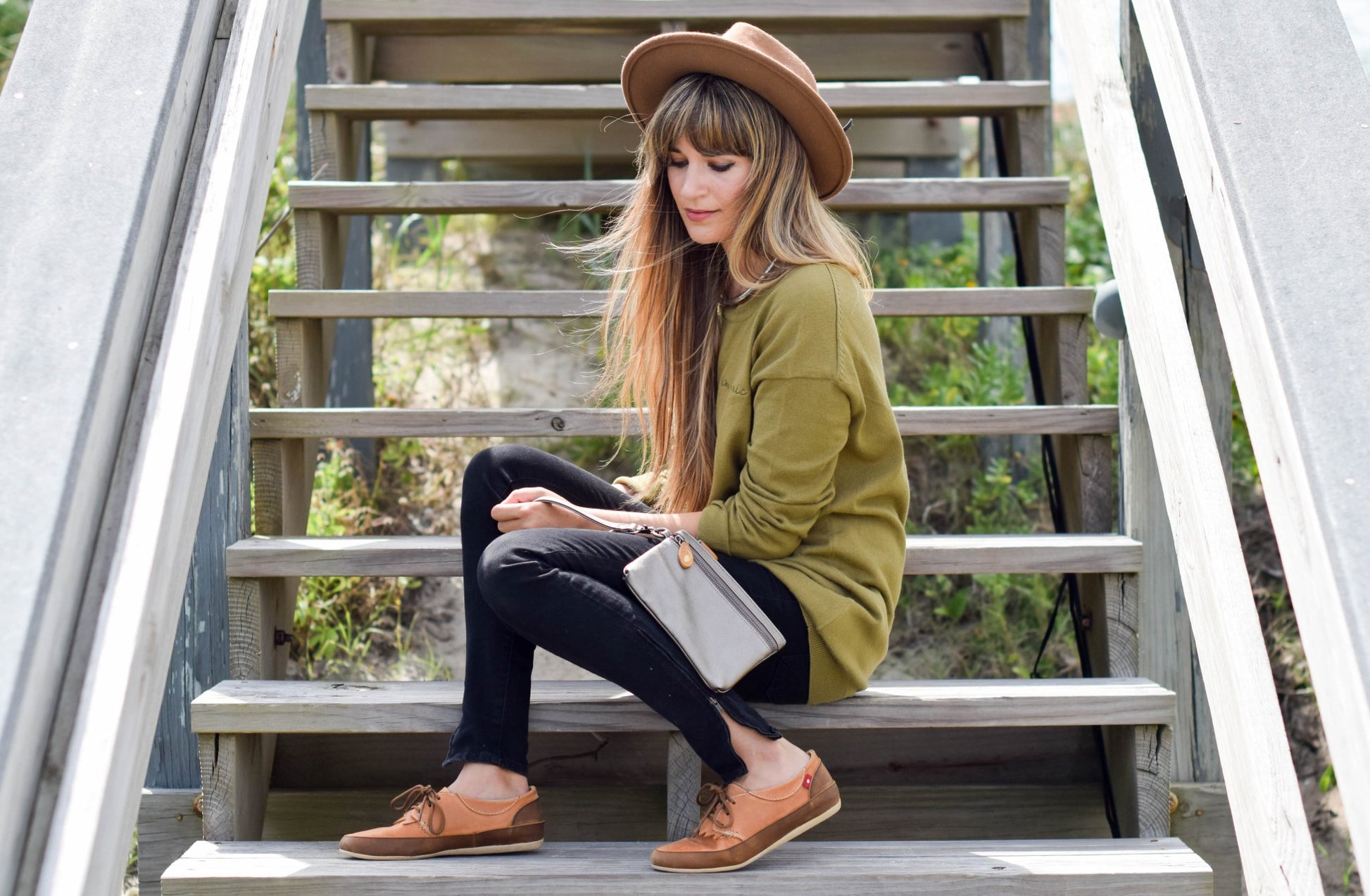 Brighton Wristlet Clutch - Eco4life Clothing and Accessories