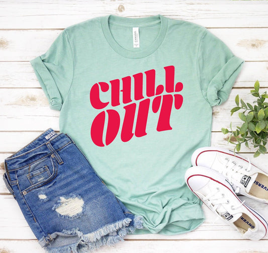 Chill Out T-shirt - Eco4life Clothing and Accessories