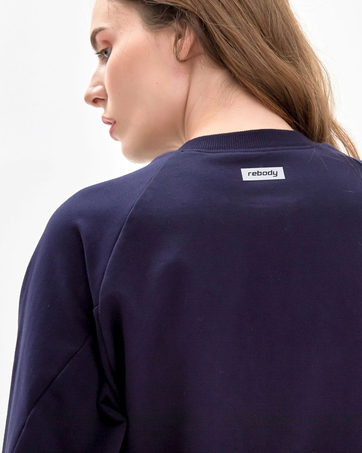 City Zip Crop Crewneck Sweatshirt - Eco4life Clothing and Accessories