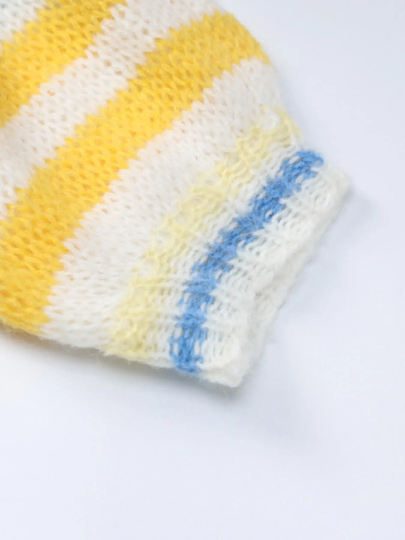 Colorful Abstract Pattern Striped Sweater - Eco4life Clothing and Accessories