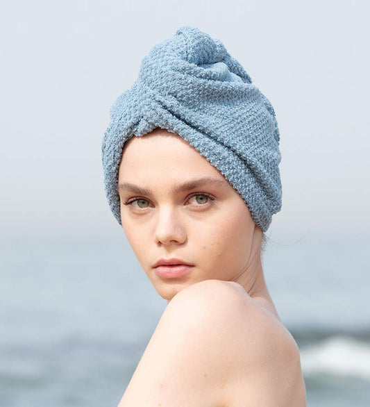Cotton Hair Drying Towel Wrap - Eco4life Clothing and Accessories