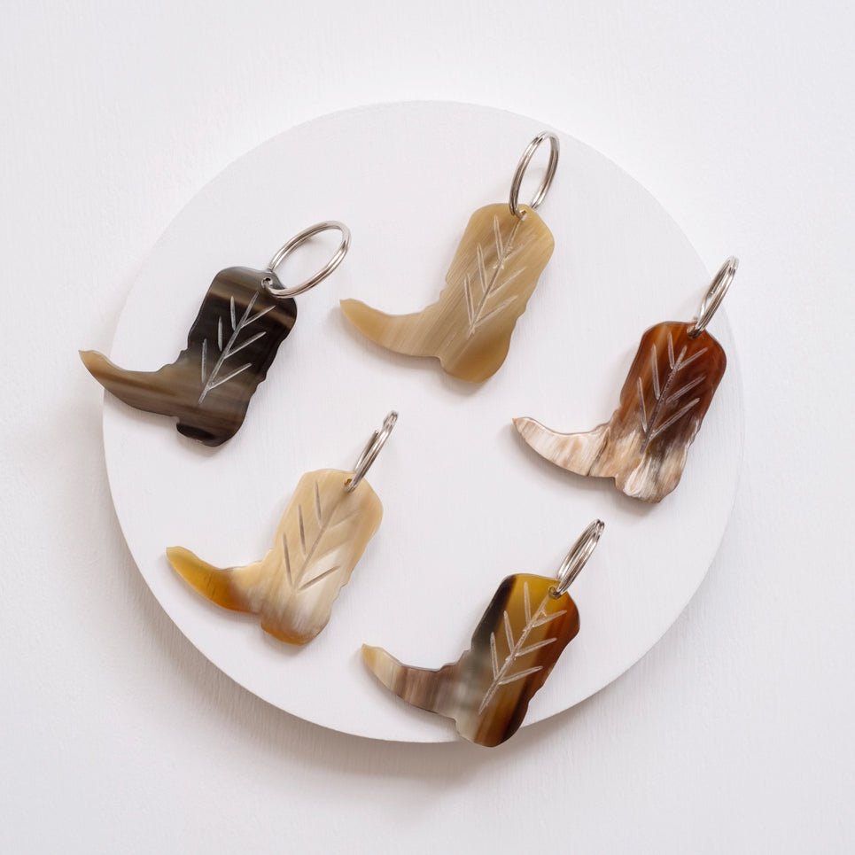 Cowgirl Boot Key Ring - Eco4life Clothing and Accessories