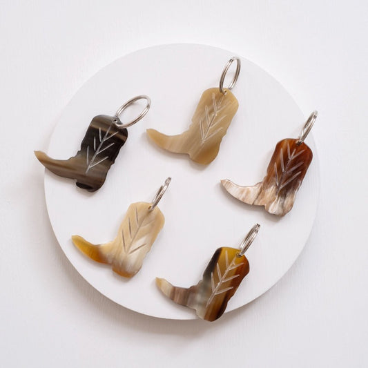 Cowgirl Boot Key Ring - Eco4life Clothing and Accessories