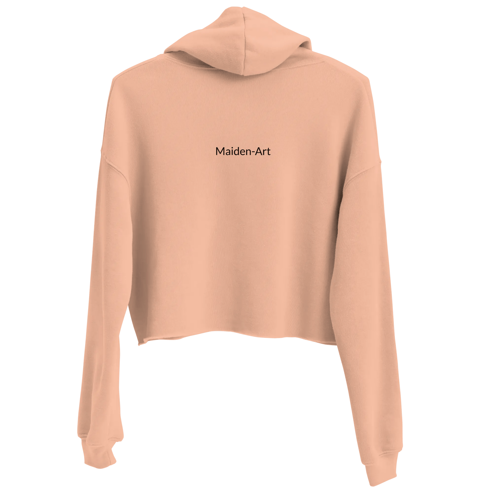 Crop Hoodie - Self Love Addicted with EMBROIDERY - Eco4life Clothing and Accessories