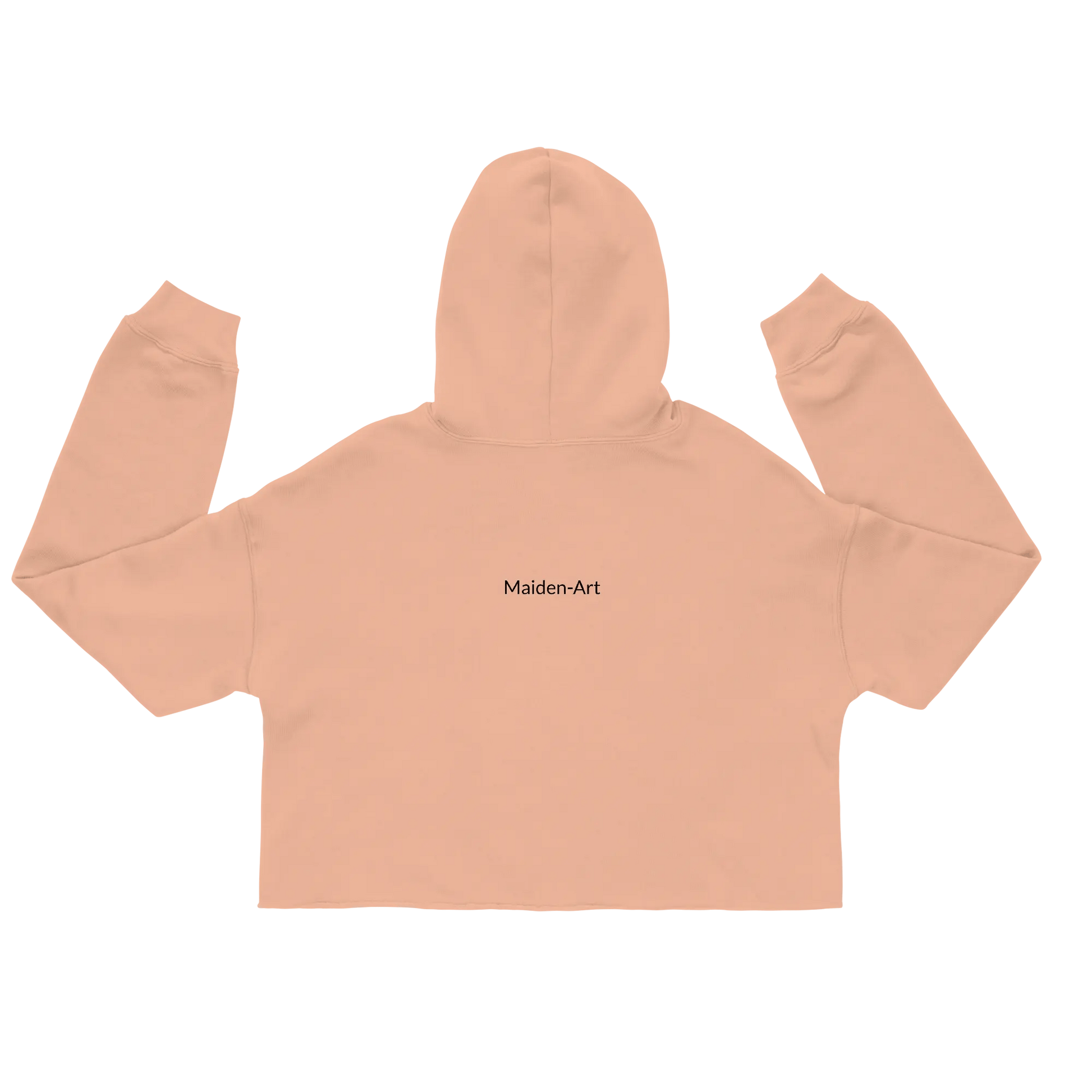 Crop Hoodie - Self Love Addicted with EMBROIDERY - Eco4life Clothing and Accessories