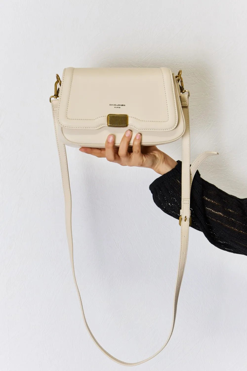 David Jones PU Leather Crossbody Bag - Eco4life Clothing and Accessories