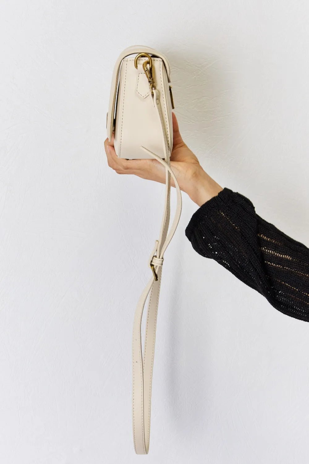 David Jones PU Leather Crossbody Bag - Eco4life Clothing and Accessories