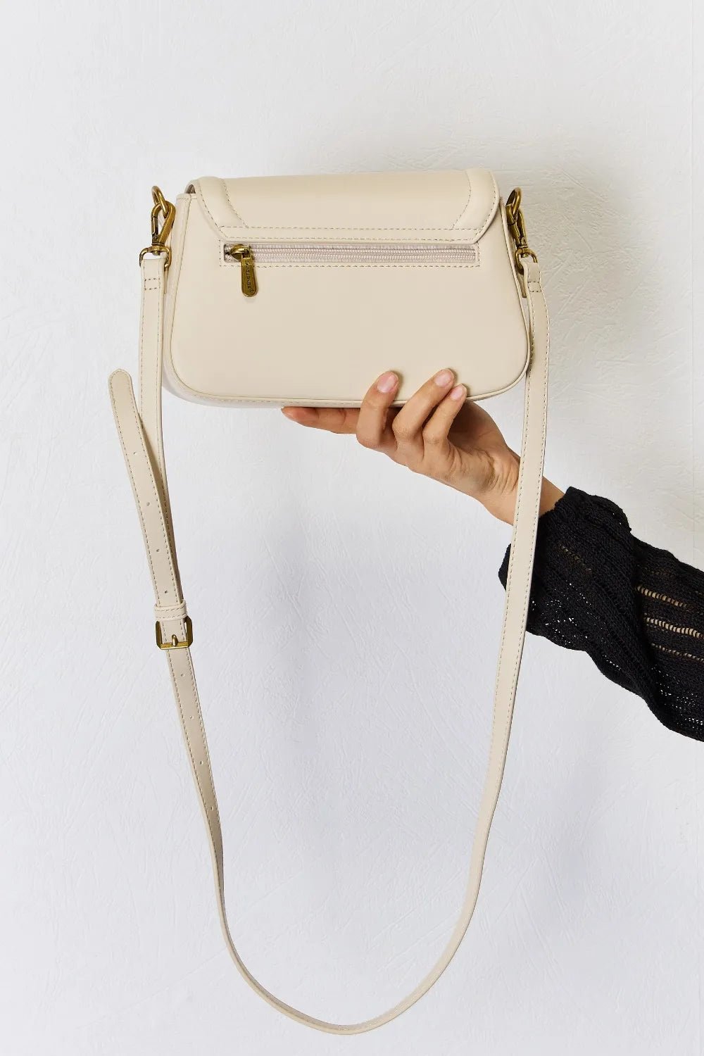 David Jones PU Leather Crossbody Bag - Eco4life Clothing and Accessories