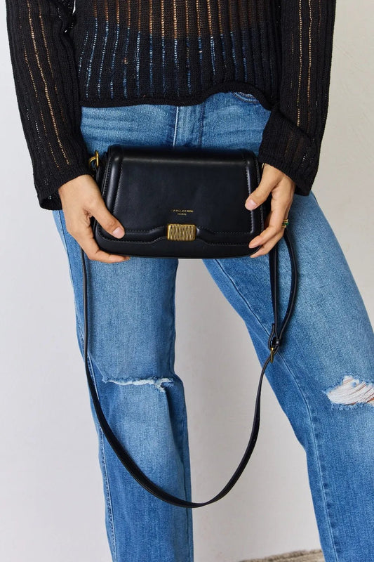 David Jones PU Leather Crossbody Bag - Eco4life Clothing and Accessories