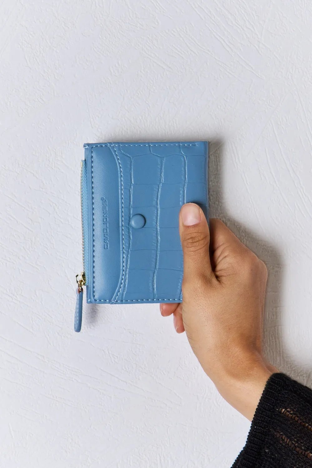 David Jones Texture PU Leather Mini Wallet - Eco4life Clothing and Accessories