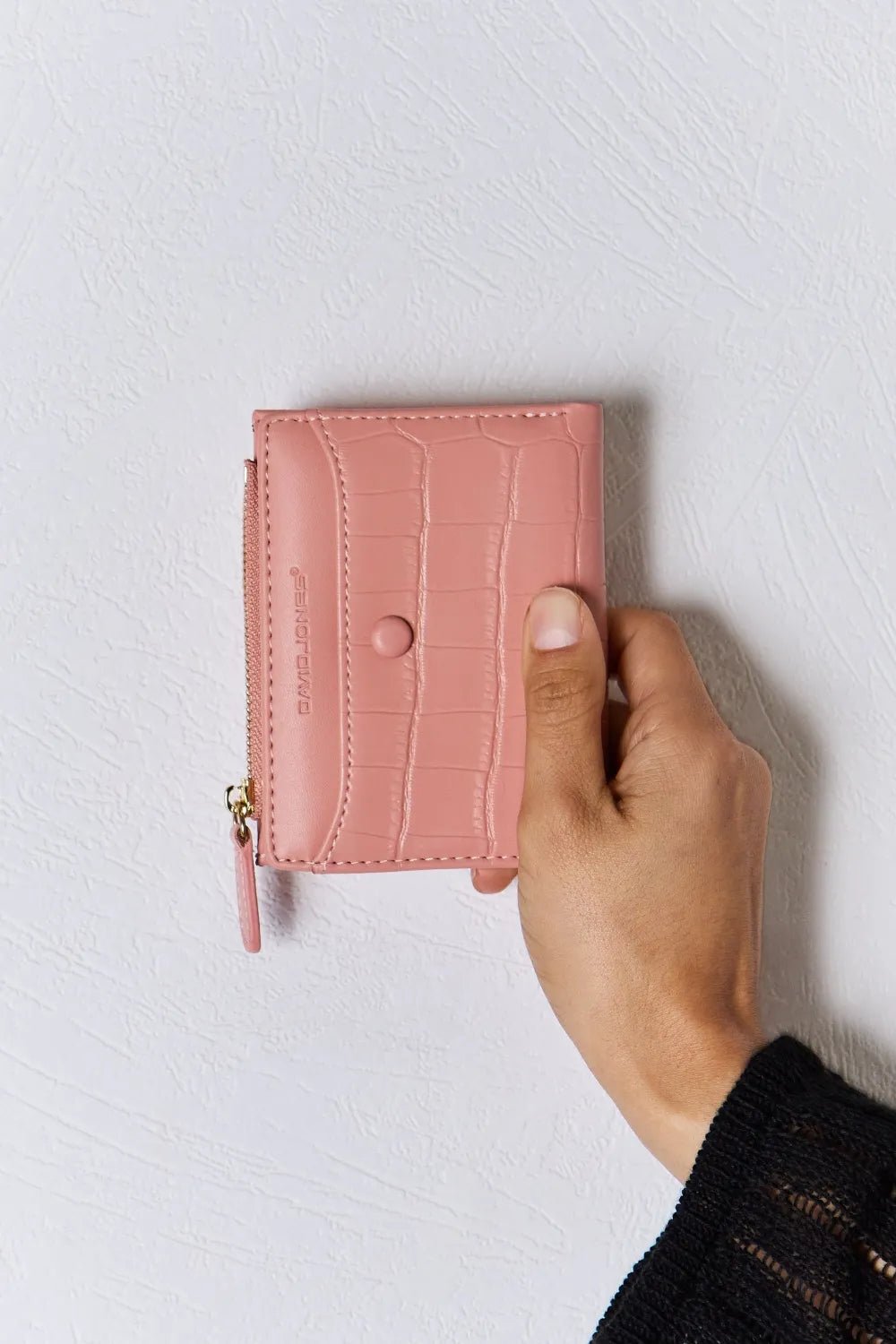David Jones Texture PU Leather Mini Wallet - Eco4life Clothing and Accessories