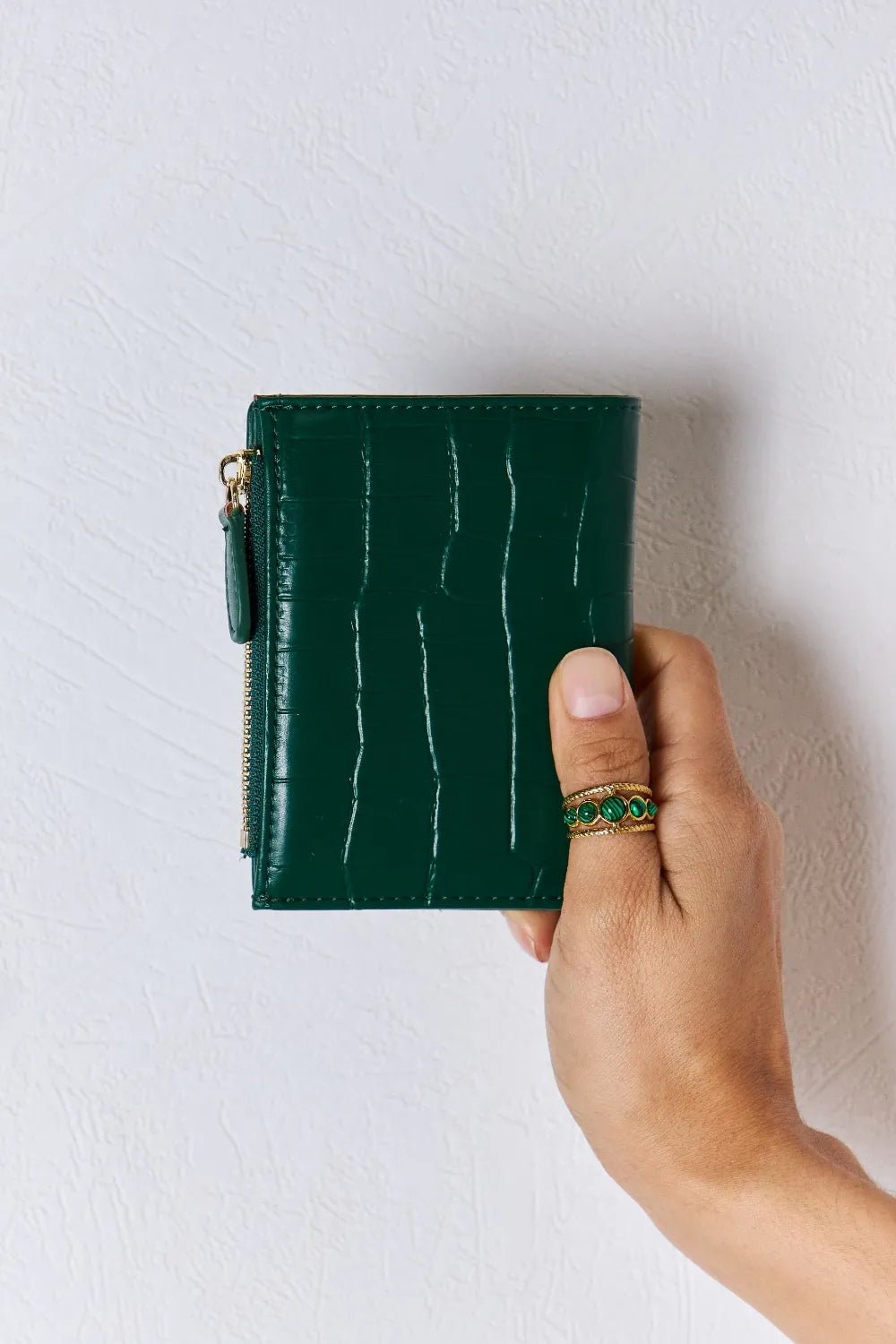 David Jones Texture PU Leather Mini Wallet - Eco4life Clothing and Accessories