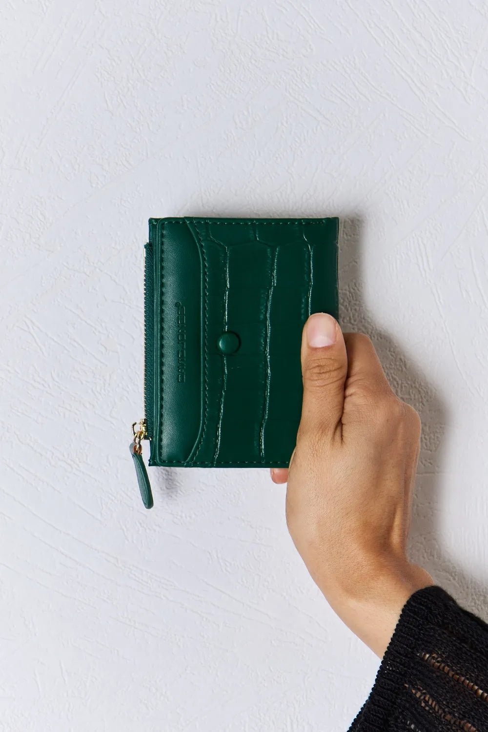 David Jones Texture PU Leather Mini Wallet - Eco4life Clothing and Accessories