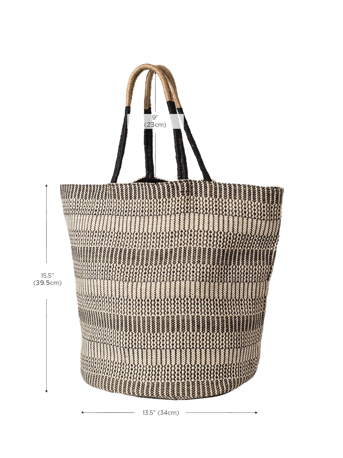 Dobi Shoulder Tote - Black - Eco4life Clothing and Accessories
