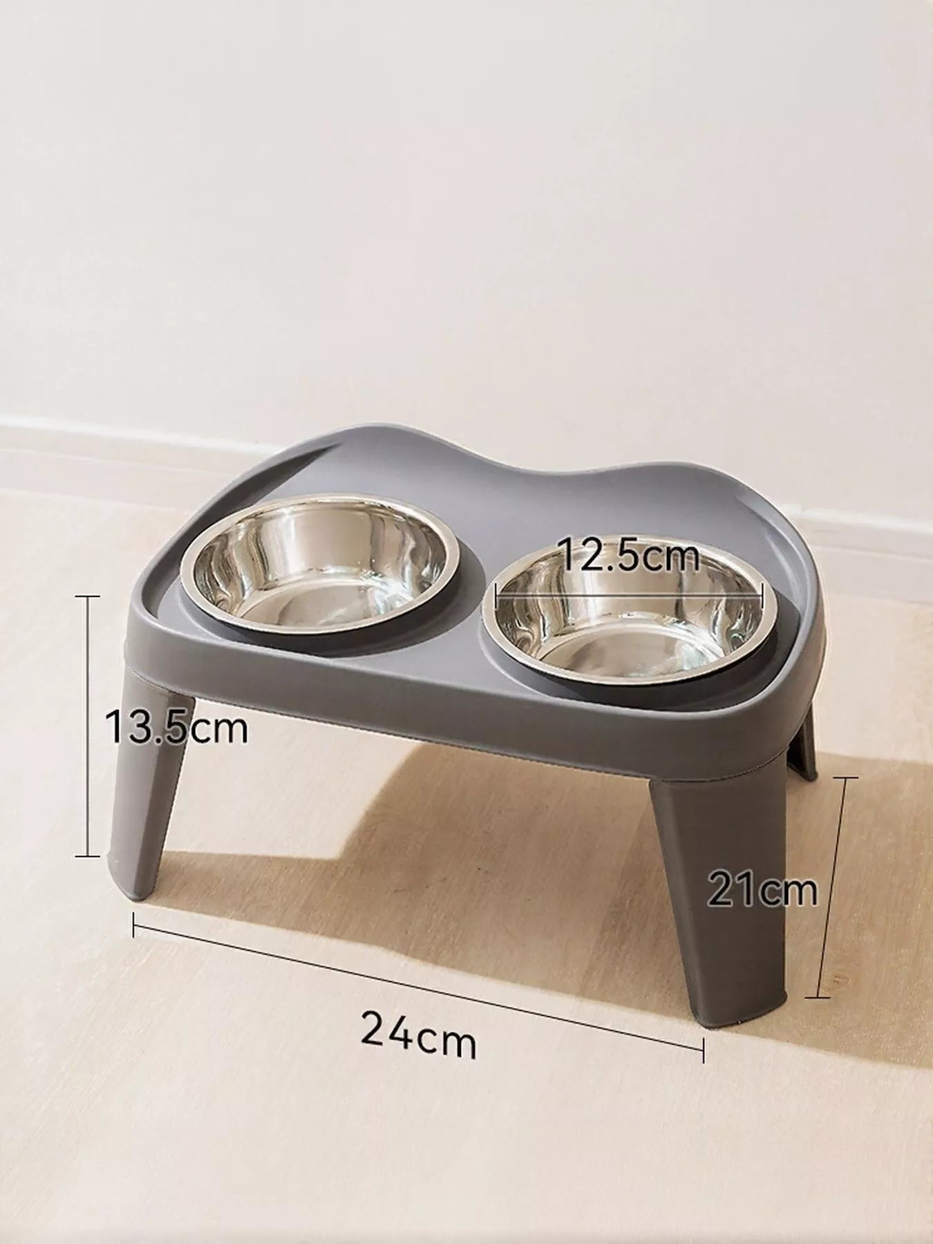 Double Pet Bowls with Stand - Eco4life Clothing and Accessories