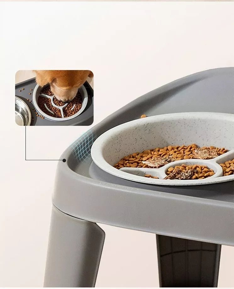 Double Pet Bowls with Stand - Eco4life Clothing and Accessories