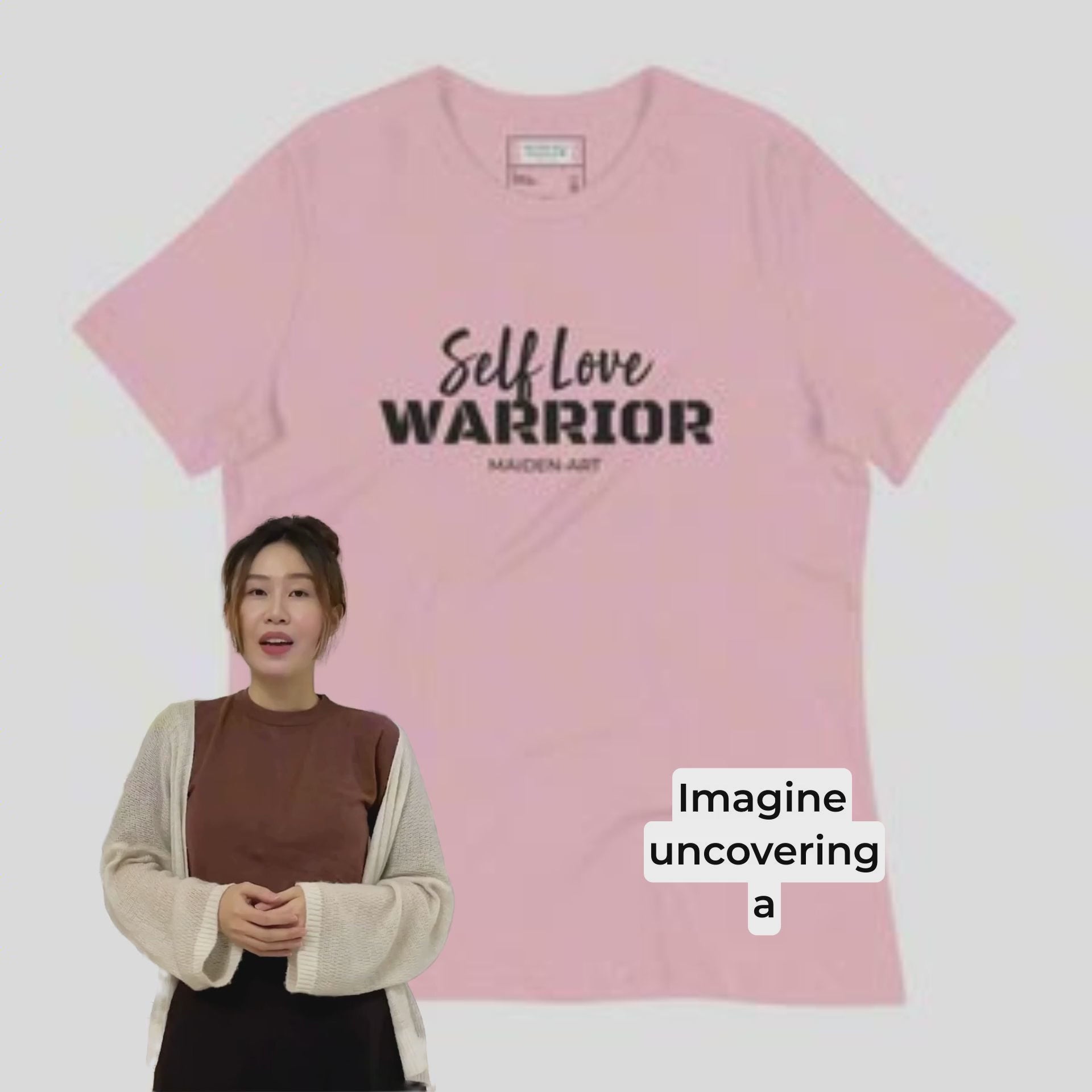 Eat Fashion Mindfulness and Love Unisex organic cotton t-shirt - unisex t-shirt - Eco4life Clothing and Accessories