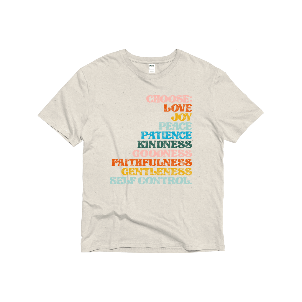 Fruit of the Spirit Unisex Eco - Cotton Tee - Eco4life Clothing and Accessories