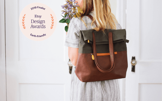 Greenpoint Convertible Backpack Tote with Trolley Sleeve - Eco4life Clothing and Accessories