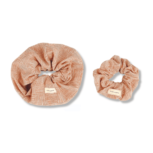Hair Scrunchie - Copper Fields - Eco4life Clothing and Accessories