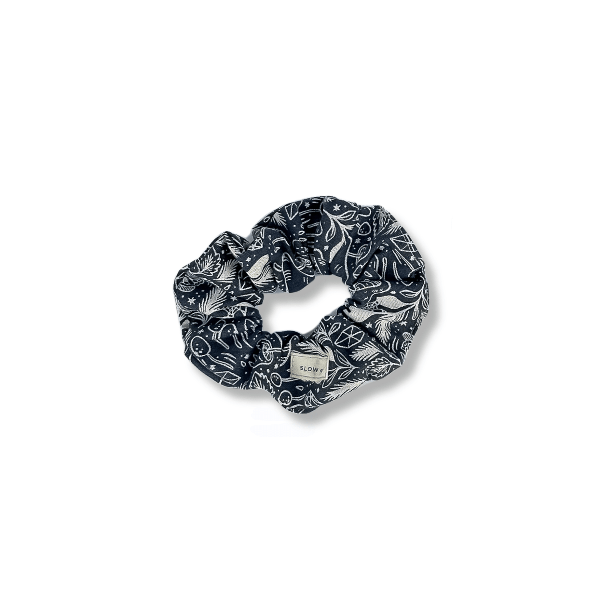 Hair Scrunchie - Mystical Mushroom - Eco4life Clothing and Accessories